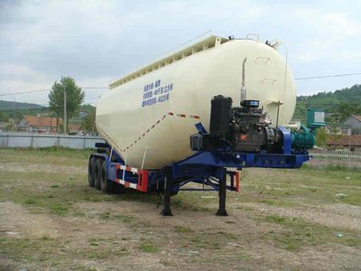 Huanghai  DD9403GFL Low density powder material transportation semi-trailer