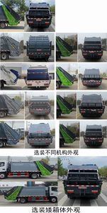 Stallone HZH5128ZYSEQ6 Compressed garbage truck