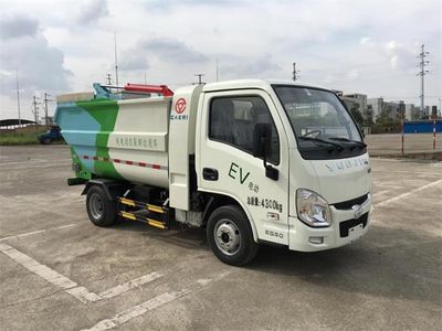 Zhongte  QYZ5040ZZZBEV Pure electric self loading and unloading garbage truck