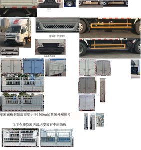 Jiangling Motors JX5042CCYTGB26 Grate type transport vehicle