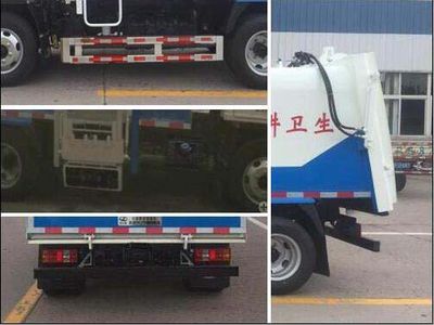 Qintai  QT5046ZZZB5 Hydraulic Lifter Garbage truck 