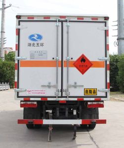 Huatong brand automobiles HCQ5040XRQCA6 Flammable gas box transport vehicle