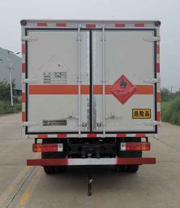 Huatong brand automobiles HCQ5040XRQCA6 Flammable gas box transport vehicle