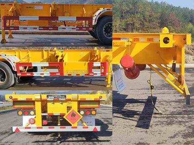 Nanming  LSY9404TWY Transport semi-trailer of dangerous goods tank frame