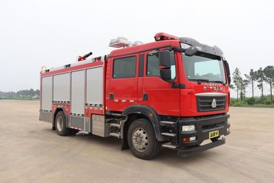 New Dongri  YZR5180GXFAP50G6A Compressed air foam fire truck