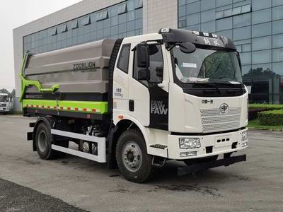 Zhonglian Automobile ZBH5182ZDJCAE6 Compressed docking garbage truck