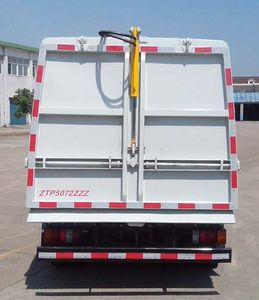 Zhongtian  ZTP5072ZZZ Hydraulic Lifter Garbage truck 