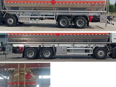 Cheng Li  CL5320GRYLZ6 Aluminum alloy flammable liquid tank transport vehicle