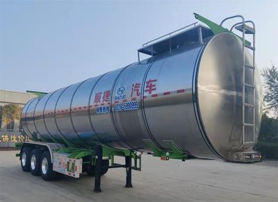 Chuanteng  HBS9400GNY Fresh milk transportation semi-trailer