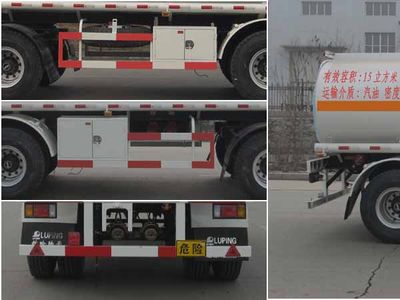 Luping Machinery LPC9160GYYQ Oil transport towing rod trailer