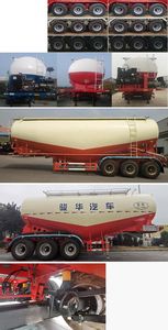 Junqiang  JQ9404GFL02 Medium density powder material transportation semi-trailer