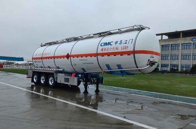 CIMC ZJV9409GRYJMA Flammable liquid tank transport semi-trailer