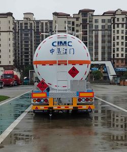 CIMC ZJV9409GRYJMA Flammable liquid tank transport semi-trailer