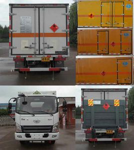 Chunxing  ZZT5045XRQ5 Flammable gas box transport vehicle