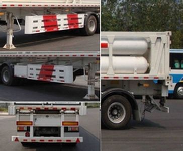 Shanhua  JHA9360GGY Hydraulic sub station high-pressure gas long pipe semi-trailer