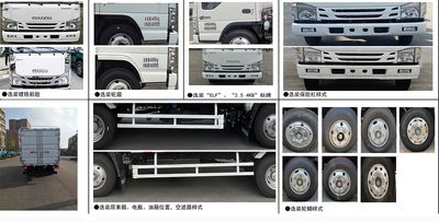 Isuzu  QL5040CCYMVHW Grate type transport vehicle