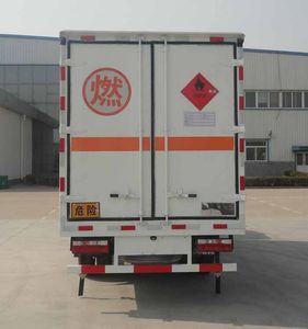 Yujima  YJM5042XRQ Flammable gas box transport vehicle