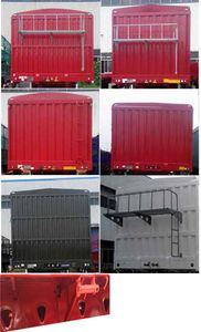 Liangshan Dongyue  CSQ9400CCY Gantry transport semi-trailer