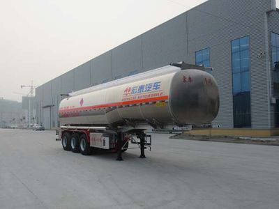 Zhengkang Hongtai brand automobiles HHT9402GRYD Aluminum alloy flammable liquid tank transport semi-trailer