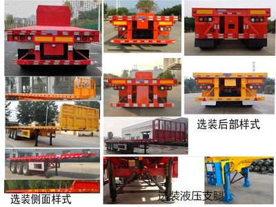 Liang Xu  MGY9402TPB Flat transport semi-trailer