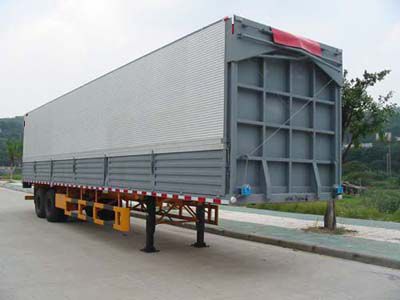 Shangyuan  GDY9270XYK Wing open box transport semi-trailer