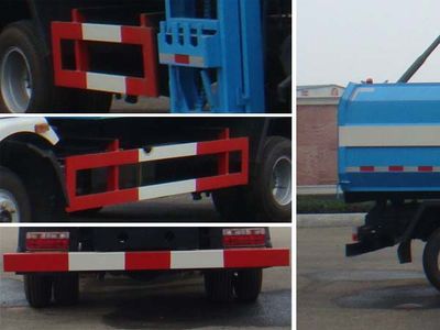 Jiangte brand automobiles JDF5080ZZZL5 Hydraulic Lifter Garbage truck 