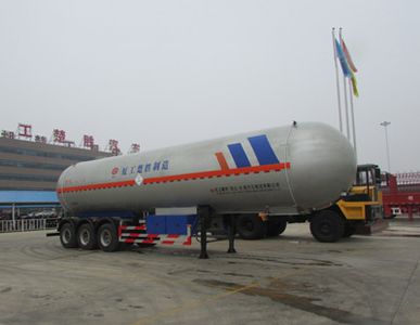 Chusheng  CSC9404GYQ Semi trailer for liquefied gas transportation