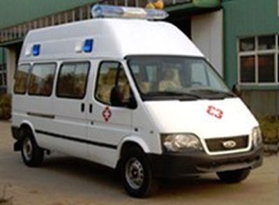 Jiangling Quanshun brand automobiles JX5047XJHMD ambulance