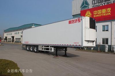 Green Leaf JYJ9401XLC Refrigerated semi-trailer