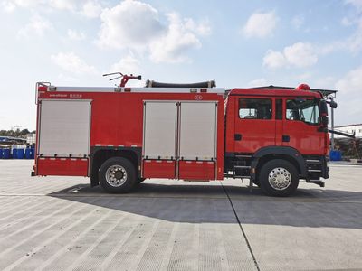 Chuanxiao brand automobiles SXF5172GXFSG60 Water tank fire truck