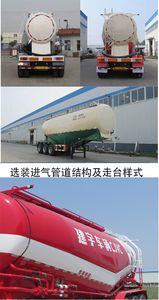 Zhongyun  YFZ9408GXH Lower ash semi-trailer