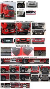 Haohan  ZZ5255XXYN56C3F1L Box transport vehicle