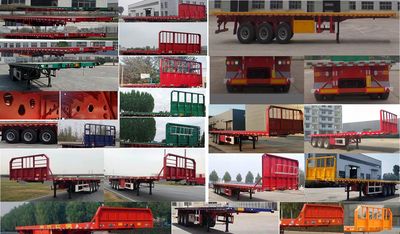 Yixiangtong  QAT9400TPB Flat transport semi-trailer