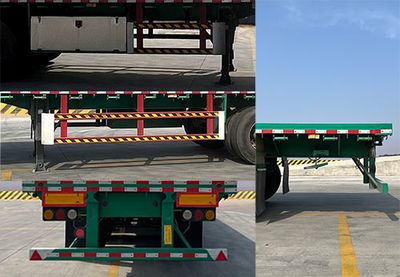 Yixiangtong  QAT9400TPB Flat transport semi-trailer