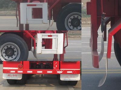 Huajun  ZCZ9405TWYHJE Transport semi-trailer of dangerous goods tank frame