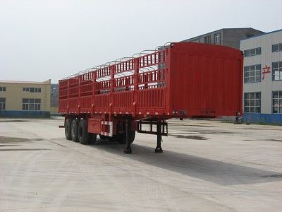 Jijun brand automobiles HJT9390CLX Gantry transport semi-trailer