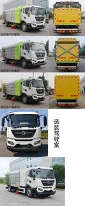 Zhonglian Automobile ZBH5180TXSEQABEV Pure electric cleaning and sweeping vehicle