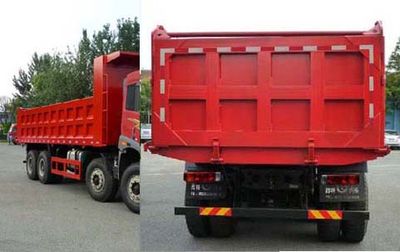 Jiefang Automobile CA3310P2K2L3T4E4A80 Flat head diesel dump truck