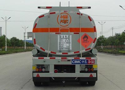 Huajun  ZCZ9401GHYHJB Flammable liquid tank transport semi-trailer