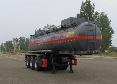 Special transport  DTA9408GFW Tank transport semi-trailer for corrosive substances