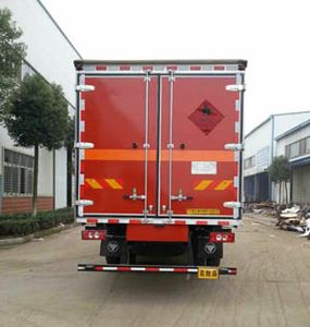 Jiangte brand automobiles JDF5161XRQBJ Flammable gas box transport vehicle