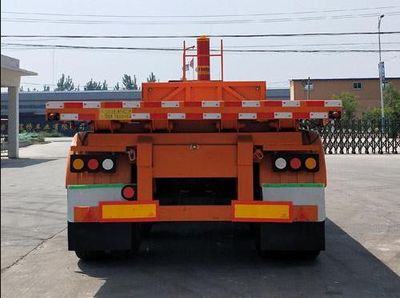 Yunsheng brand automobile LWS9400ZZXP Flat dump semi-trailer