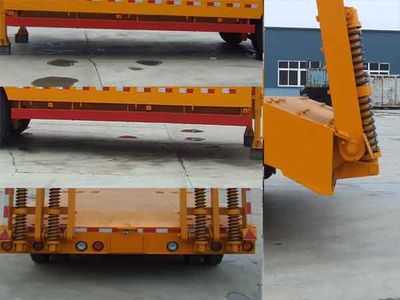 Shenglong  ZXG9330TDPB Low flatbed semi-trailer