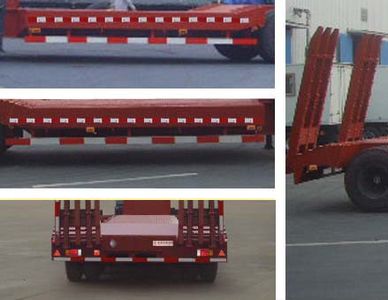 Dongfeng  EQ9400TDPL Low flatbed semi-trailer