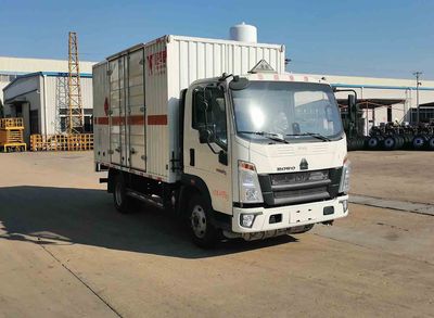 Hua Wei Chi Le  SGZ5040XRYZZ6 Flammable liquid box transport vehicle