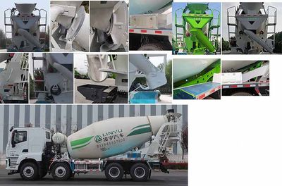 Lingyu  CLY5311GJB30E64 Concrete mixing transport vehicle