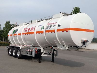 Lingyu  CLY9405GRYB1 Flammable liquid tank transport semi-trailer