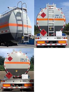 Lingyu  CLY9405GRYB1 Flammable liquid tank transport semi-trailer