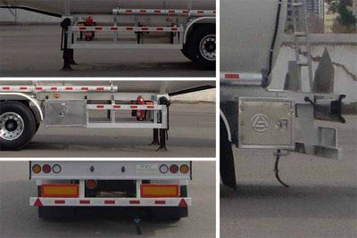 Lingyu  CLY9405GRYB1 Flammable liquid tank transport semi-trailer