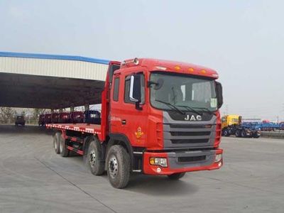 Jianghuai brand automobiles HFC3311ZXPP2K4H38AF Flat dump truck